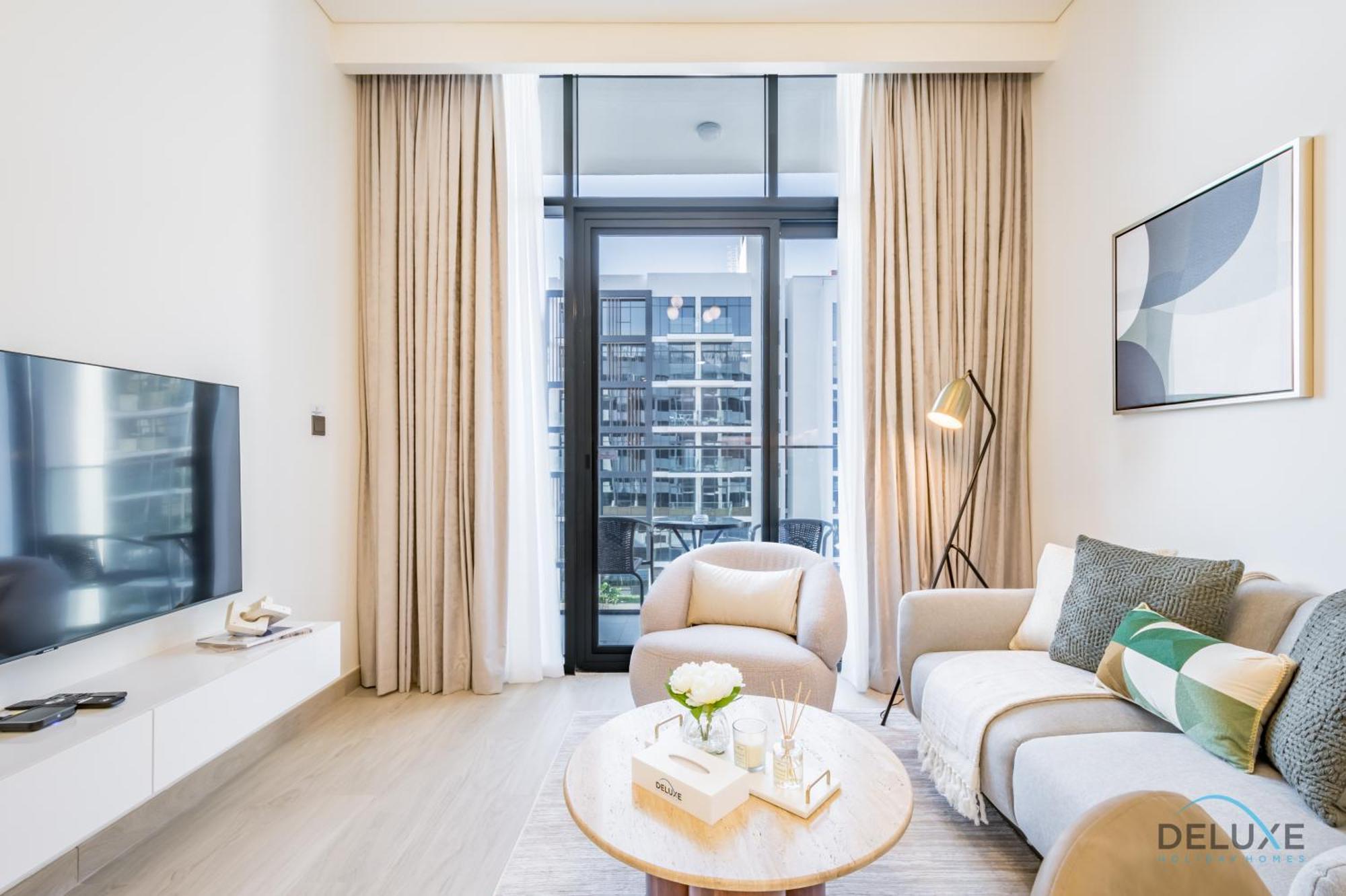 Inviting 1br In Azizi Riviera 32, Al Merkadh By Deluxe Homes